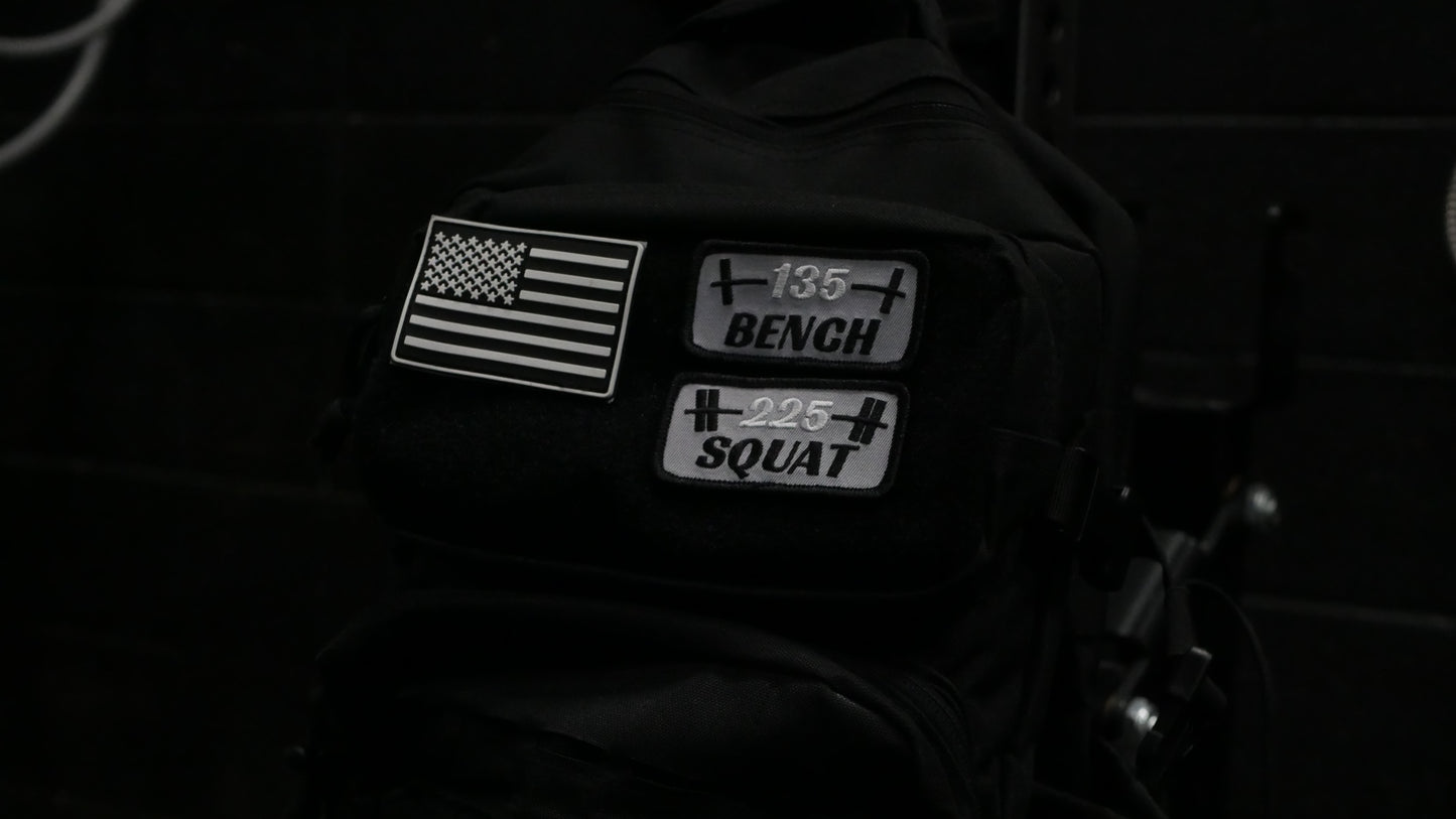 225 Squat Peaking Patch