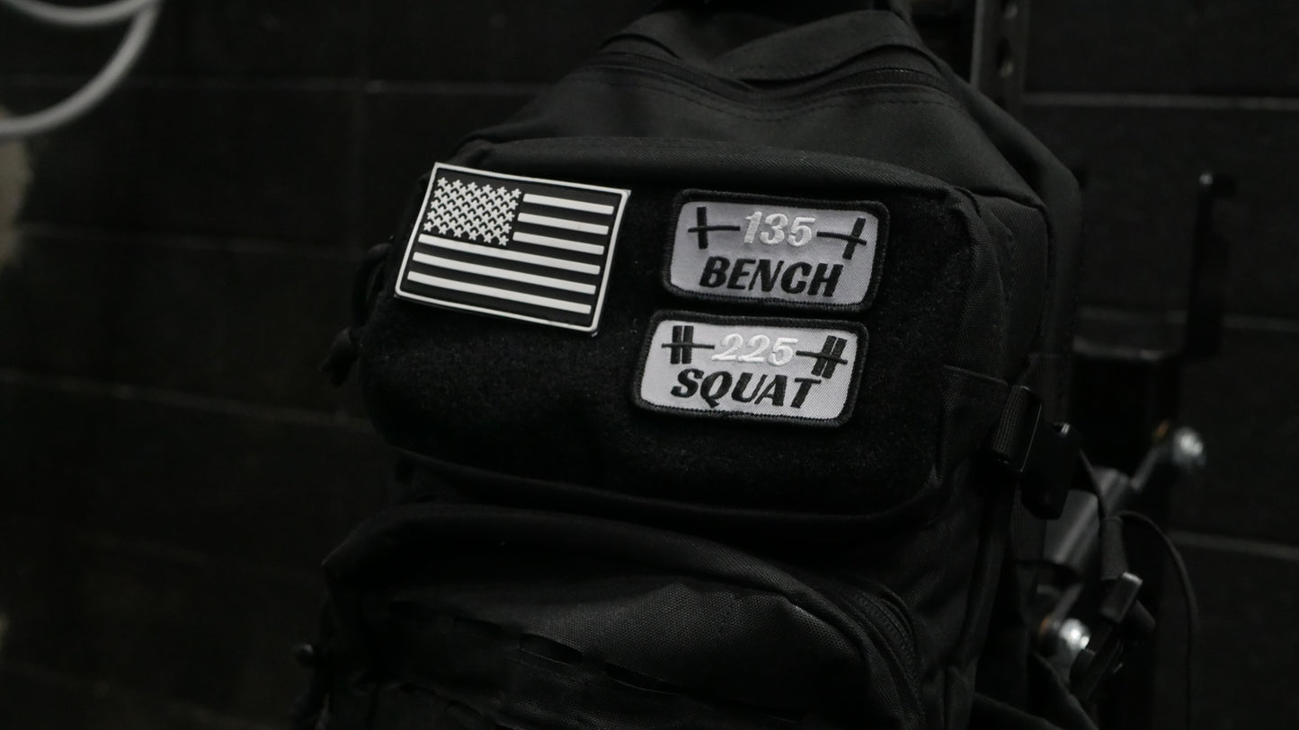 225 Squat Peaking Patch