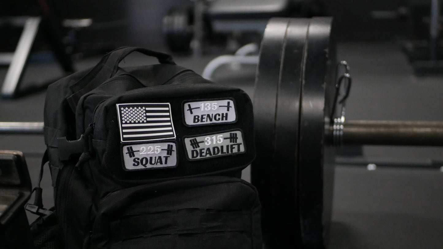 225 Squat Peaking Patch