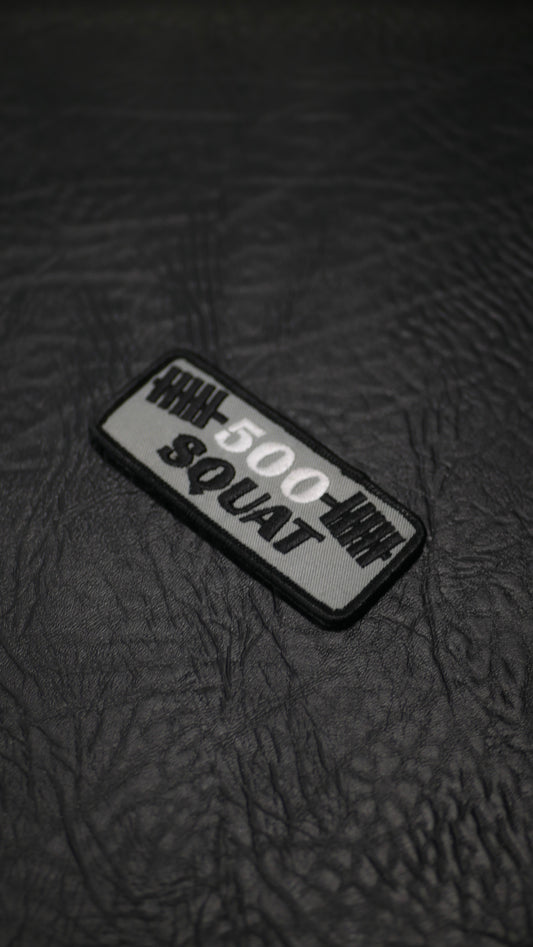 500 Squat Peaking Patch